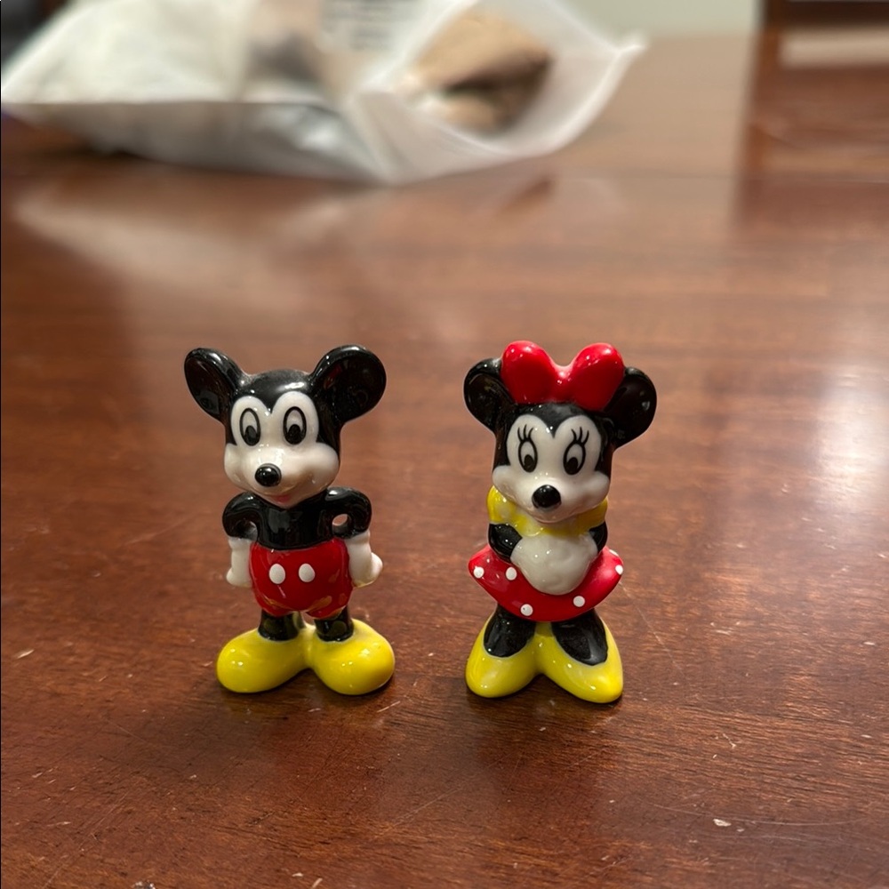 3/$30 Disney Mickey and Minnie China Figures
